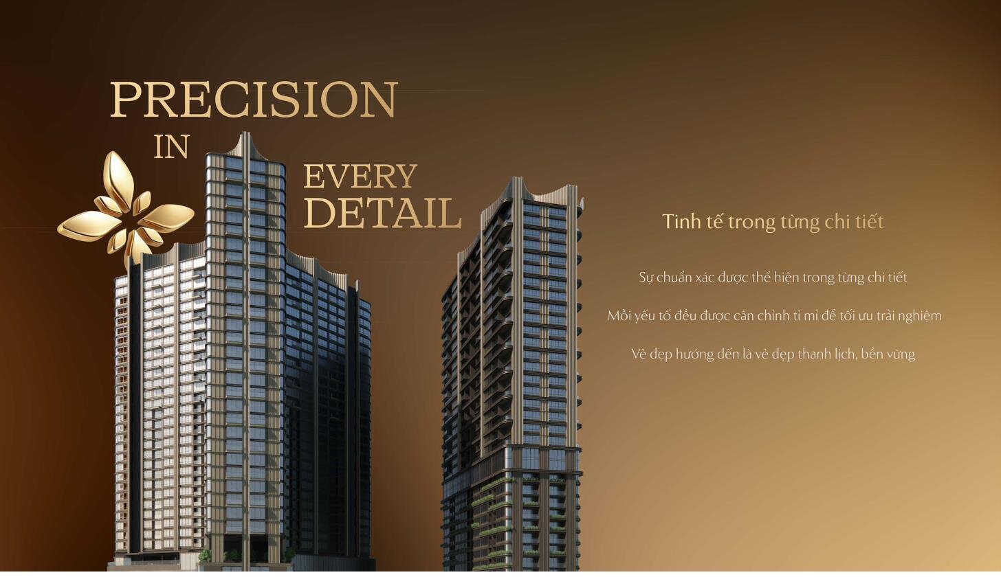 The Magnolia Long Biên - Phối cảnh 2 tòa tháp tinh tế trong từng chi tiết
