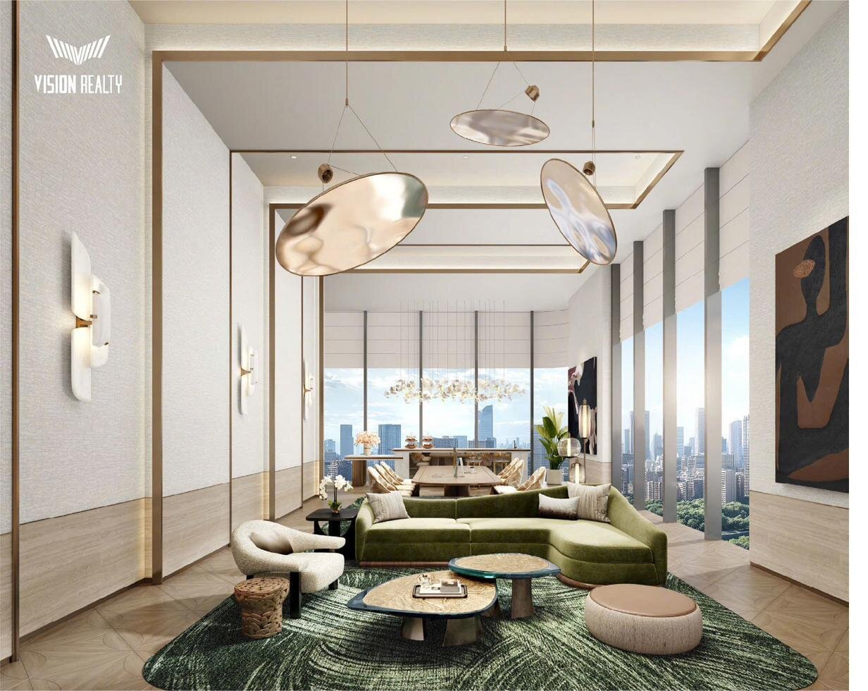 Phối cảnh Sky Lounge dòng Signature Residences The Magnolia Long Biên