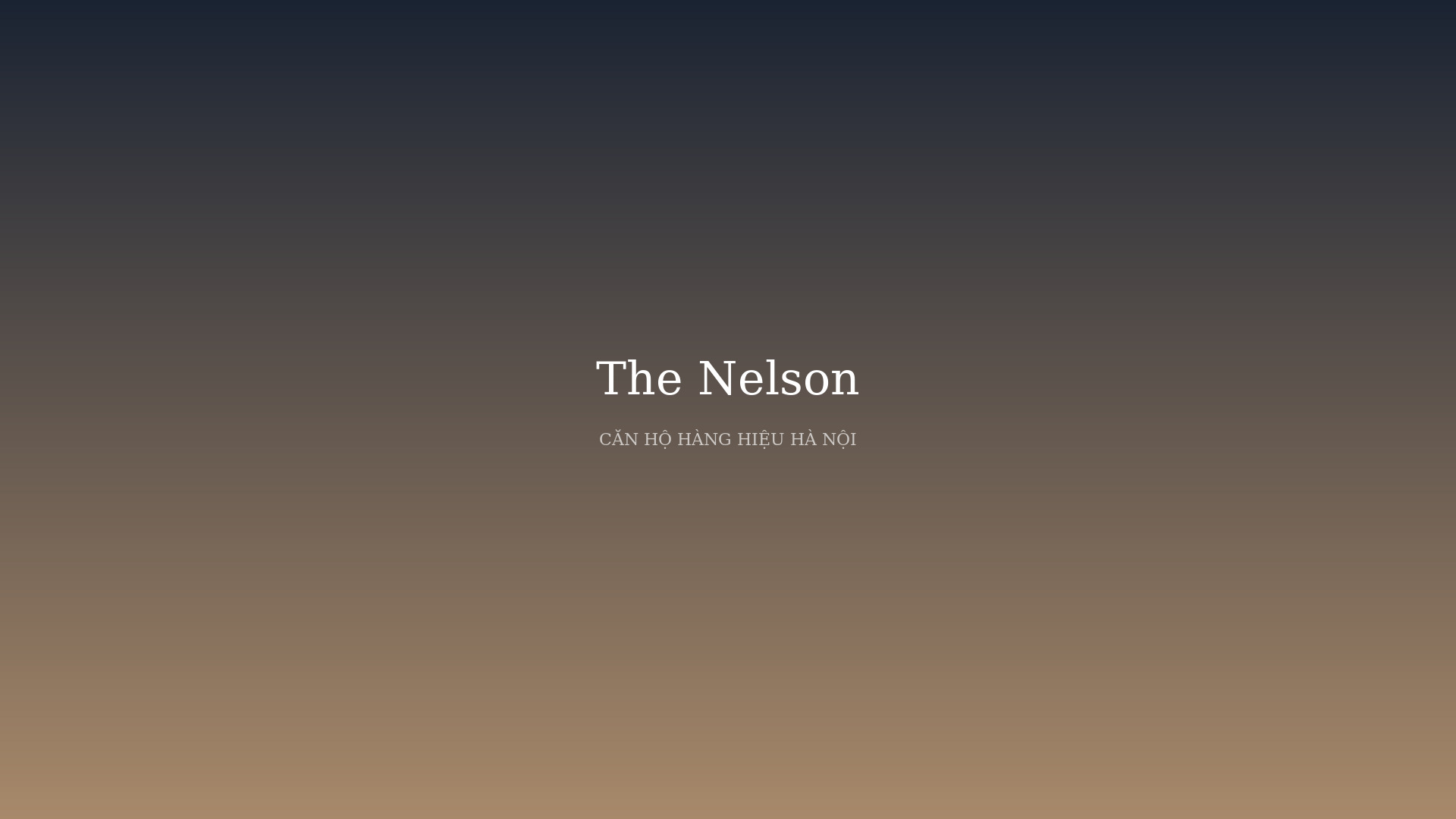 The Nelson Private Residences - Khu căn hộ riêng tư mật độ thấp tại 29 Láng Hạ phối cảnh tổng thể